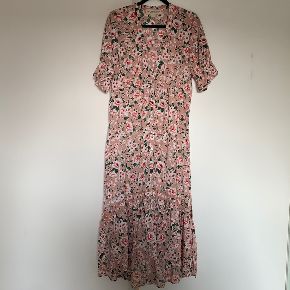 saltwater LUXE floral print dress